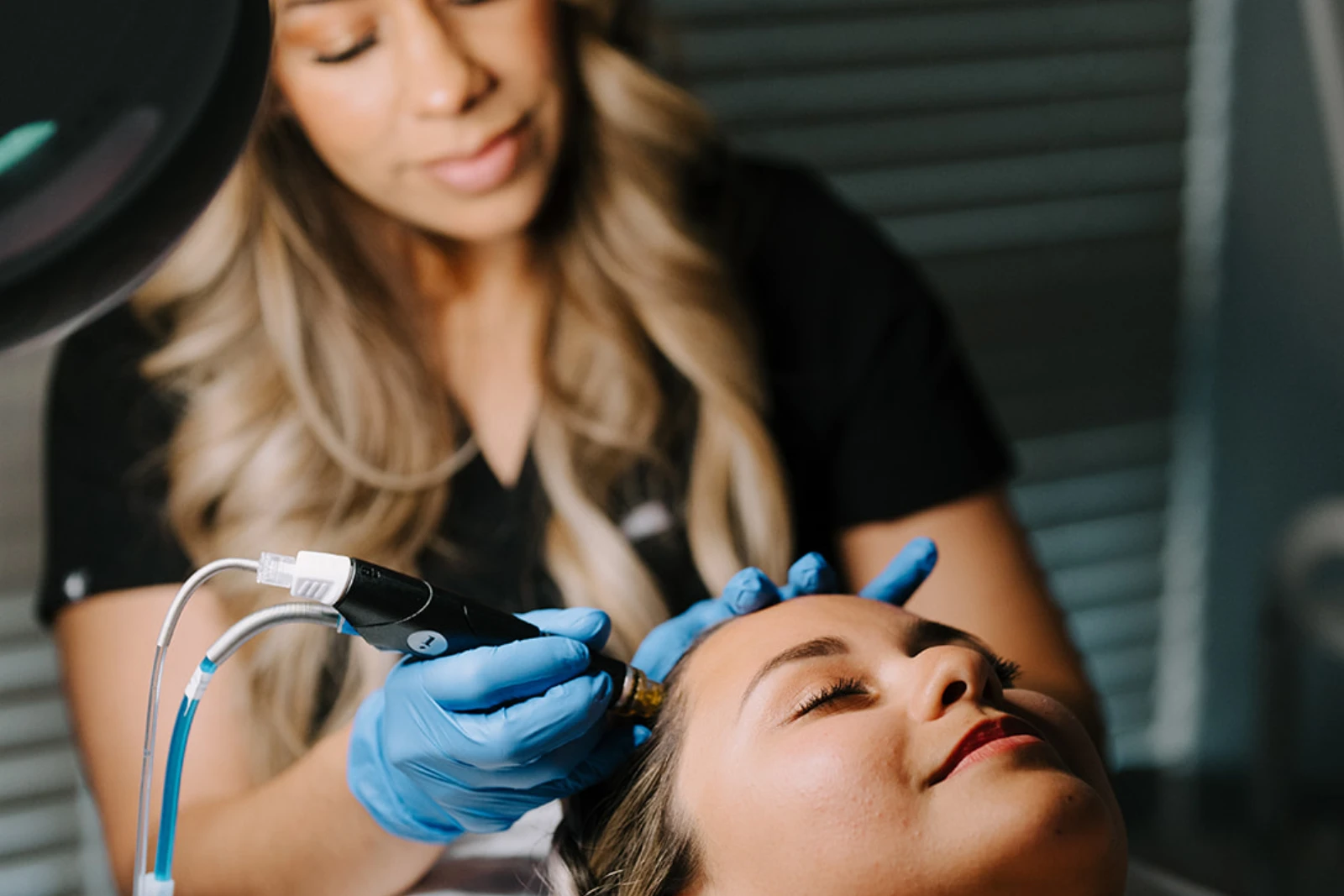 Client receiving Skin Rejuvenation in Modesto, Turlock, Stockton, CA at Aesthetic Lab